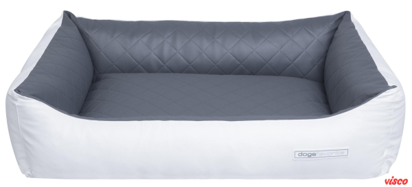 Orthopädisches Hundebett mit hohem Rand